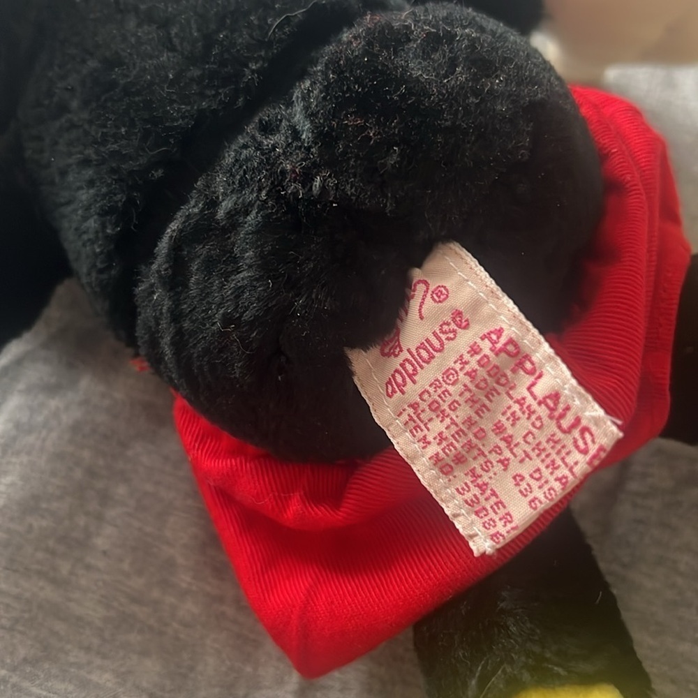 ❤️Vintage Mickey Mouse Floppy Plush Doll by Applause Walt Disney Productions 13” - Picture 7 of 10